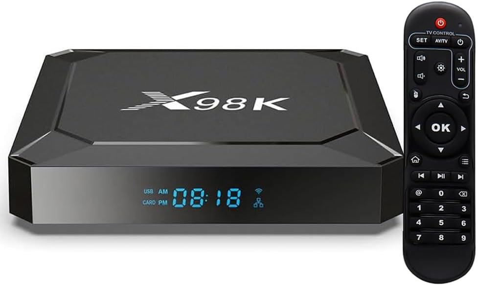 Android TV Box X98K 2GB RAM, 16GB ROM, RK3528A CPU (Smart TV konsole)