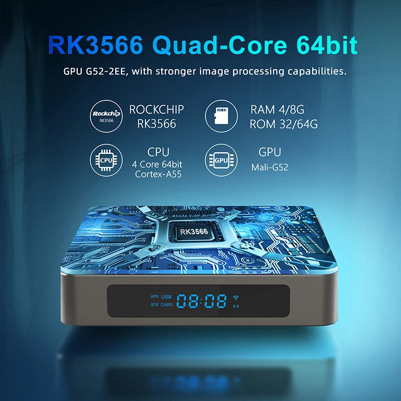 Android TV Box X96 X6 8GB RAM, 64GB ROM (Smart TV konsole)