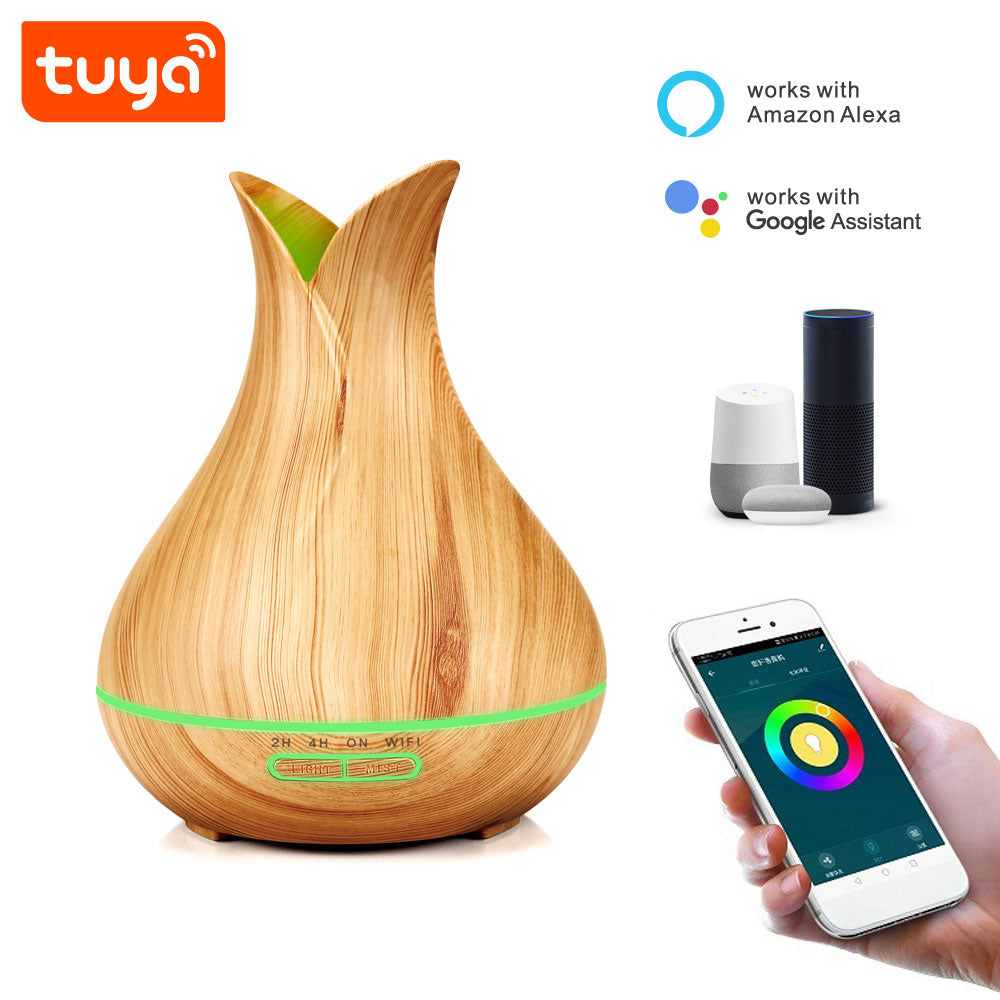 Augstas jaudas WiFi Tuya Smart un Smart Life bezvadu gaisa mitrinātājs