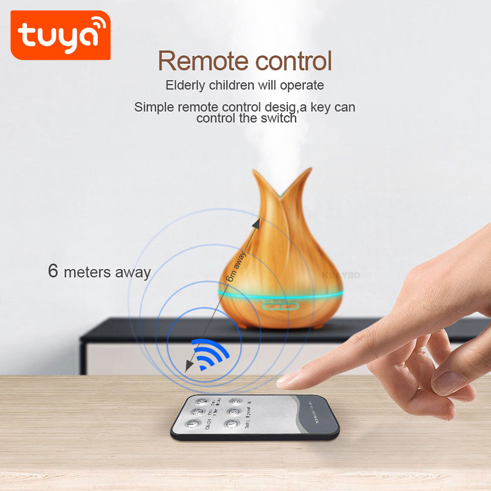 Augstas jaudas WiFi Tuya Smart un Smart Life bezvadu gaisa mitrinātājs