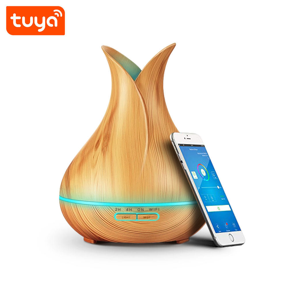 Augstas jaudas WiFi Tuya Smart un Smart Life bezvadu gaisa mitrinātājs
