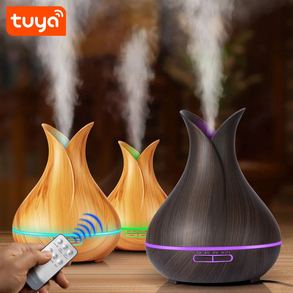 Augstas jaudas WiFi Tuya Smart un Smart Life bezvadu gaisa mitrinātājs