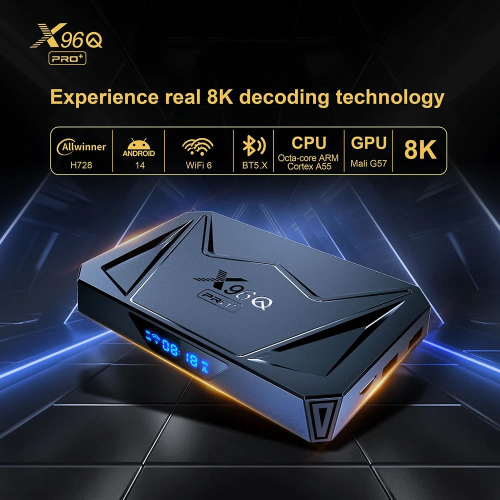 Android TV Box X96 Pro Plus + 2GB RAM, 16GB ROM (Smart TV konsole)