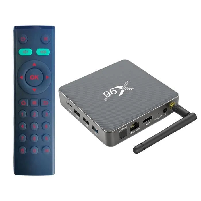 Android TV Box X96 X6 8GB RAM, 128GB ROM (Smart TV konsole)