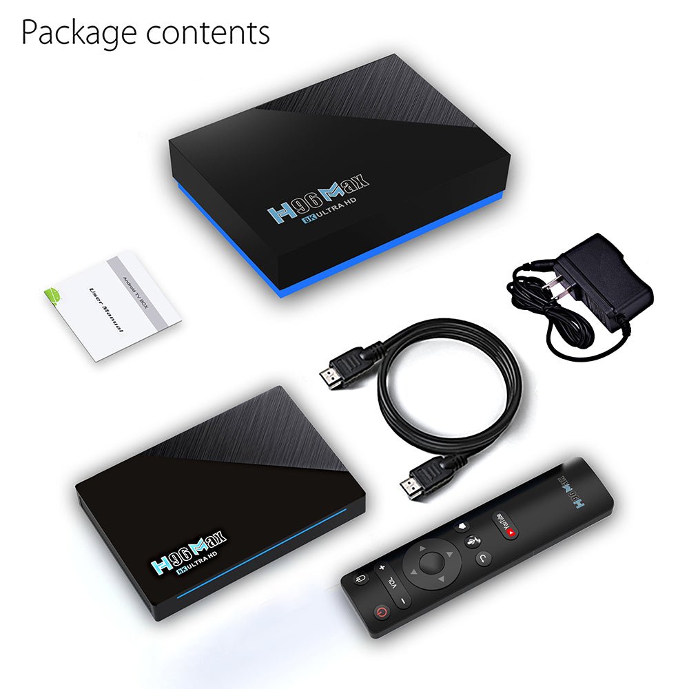 Android TV Box H96 MAX V56 4GB RAM, 32GB ROM (Smart TV konsole) - Reltek