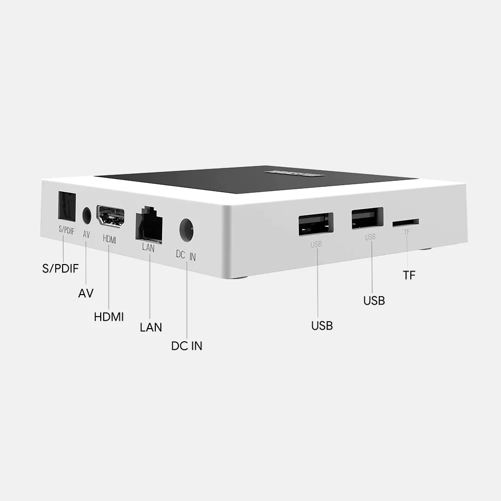 Android TV Box MECOOL KM7 PLUS 2GB RAM, 16GB ROM, Oficiāla Google TV, S905Y4 CPU (Smart TV Konsole) - Reltek