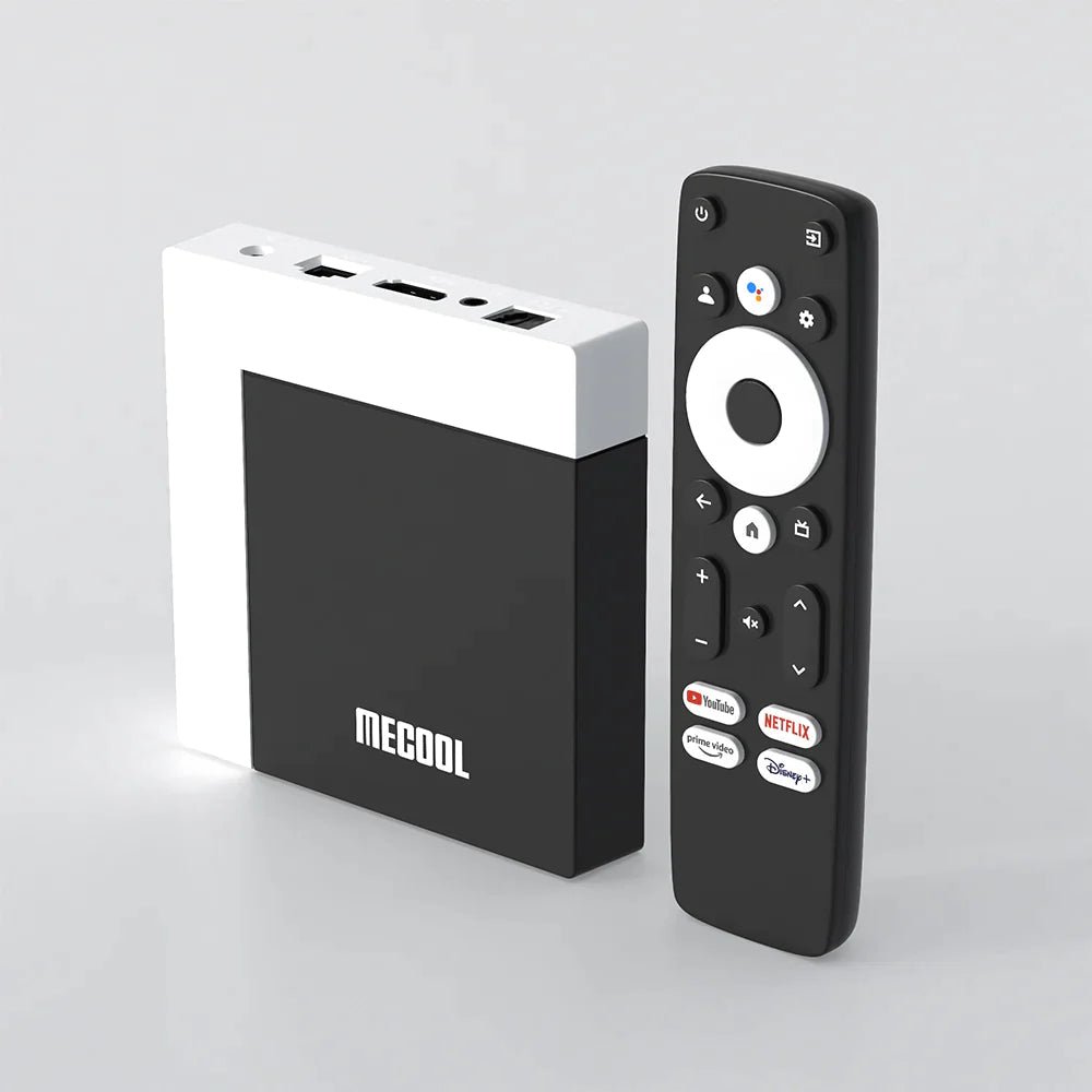 Android TV Box MECOOL KM7 PLUS 2GB RAM, 16GB ROM, Oficiāla Google TV, S905Y4 CPU (Smart TV Konsole) - Reltek
