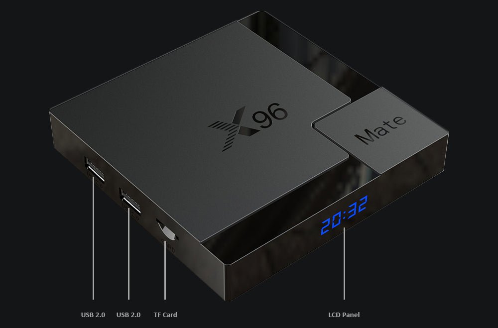 Android TV Box X96 MATE 4GB RAM (Smart TV Konsole) - Reltek