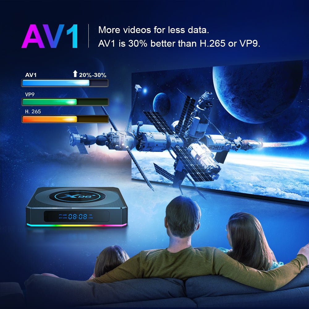 Android TV Box X96 X4 4GB RAM, 32GB ROM (Smart TV konsole) - Reltek