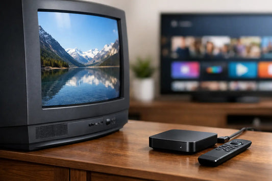 Veca televizora modernizēšana ar TV Box