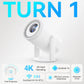 Android 14 Smart Projektors Turn1, 1GB RAM, 8GB ROM, CPU Allwinner H723, Wi-Fi 6, HD 720p