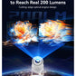 Android 14 Smart Projektors Turn1, 1GB RAM, 8GB ROM, CPU Allwinner H723, Wi-Fi 6, HD 720p