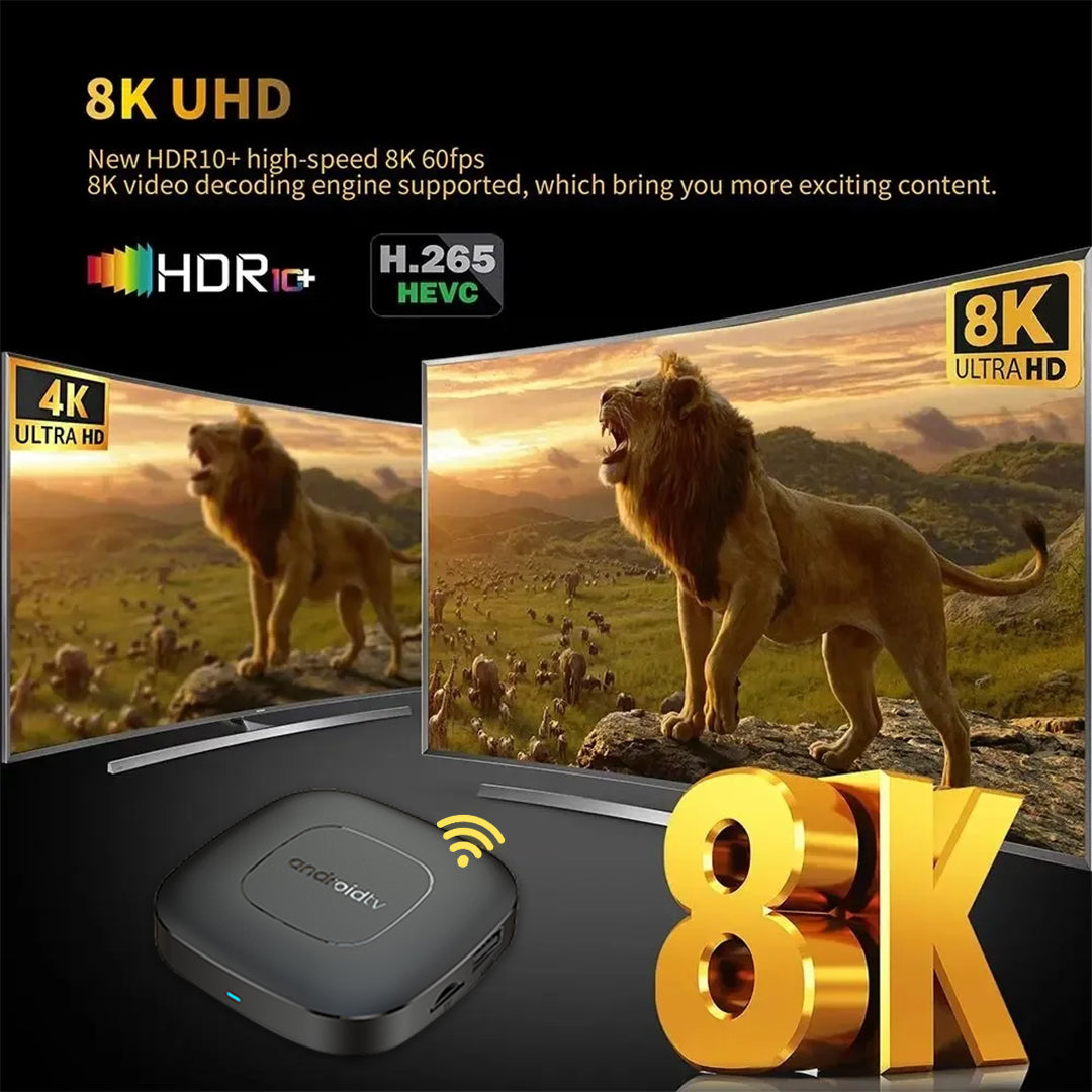 Android TV Box Mortal T1 2GB RAM, 16GB ROM, Official Certified System, H313 CPU (Smart TV Console)