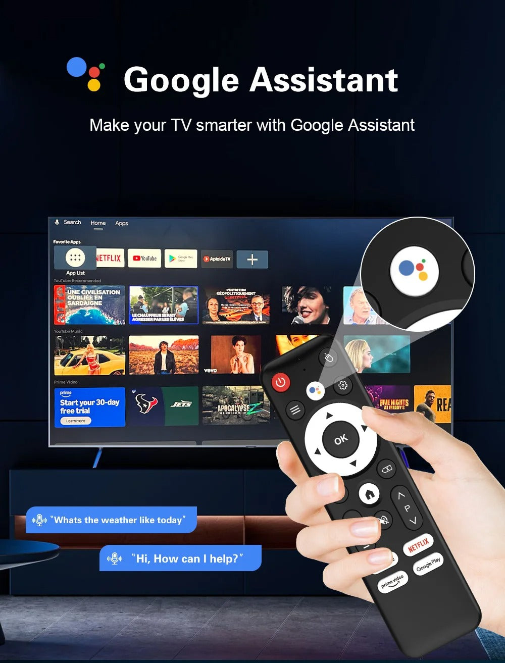 Android TV Box R69 Plus, 4 ГБ ОЗУ, 64 ГБ ПЗУ, Android TV (ATV), процессор Allwinner H728 (консоль Smart TV)