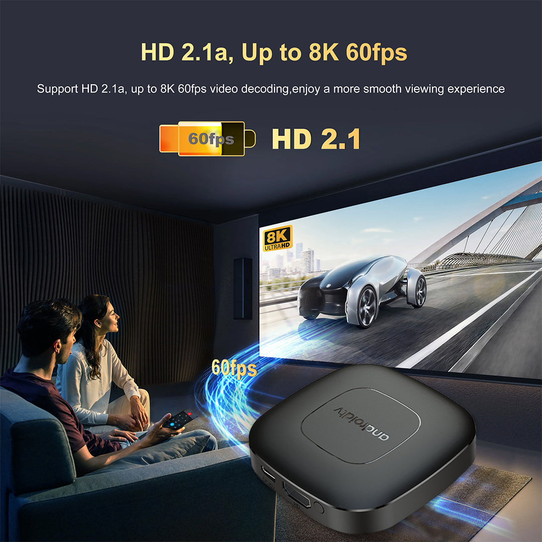 Android TV Box Mortal T1 2GB RAM, 16GB ROM, Oficiāla Sertificēta Sistēma, H313 CPU (Smart TV Konsole)