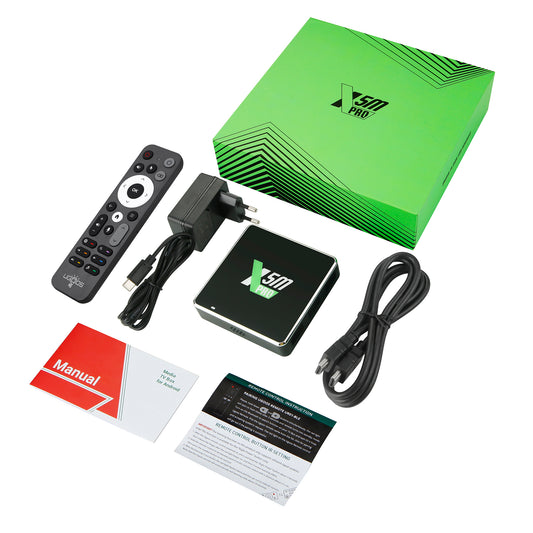 Android 11 TV Box Ugoos X5M Pro 4GB RAM, 32GB ROM, S905X5 Cortex-A55 CPU (Smart TV Konsole)