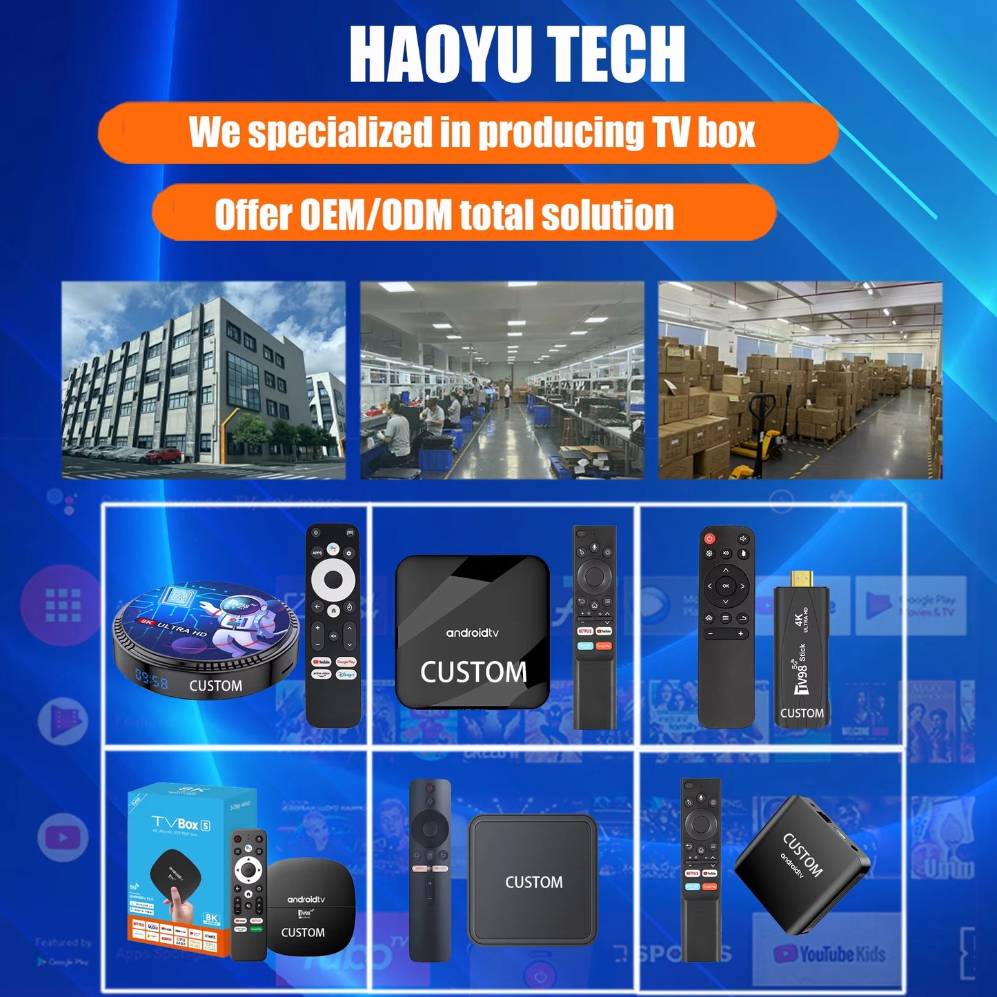 Android TV Stick TV98 X9, 2GB RAM, 16GB ROM, Android TV (ATV) CPU Allwinner H618 (Smart TV Konsole)