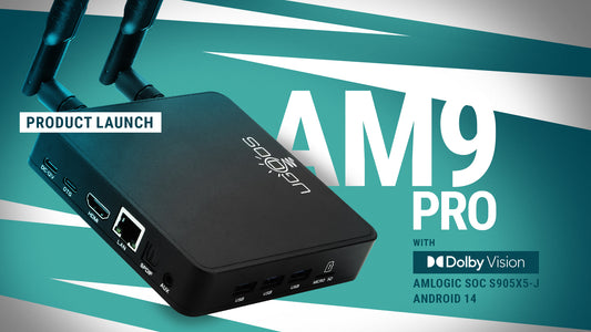 Android TV Box UGOOS AM9 PRO, 4GB RAM, 64GB ROM, CPU S905X5-J (Smart TV Console)