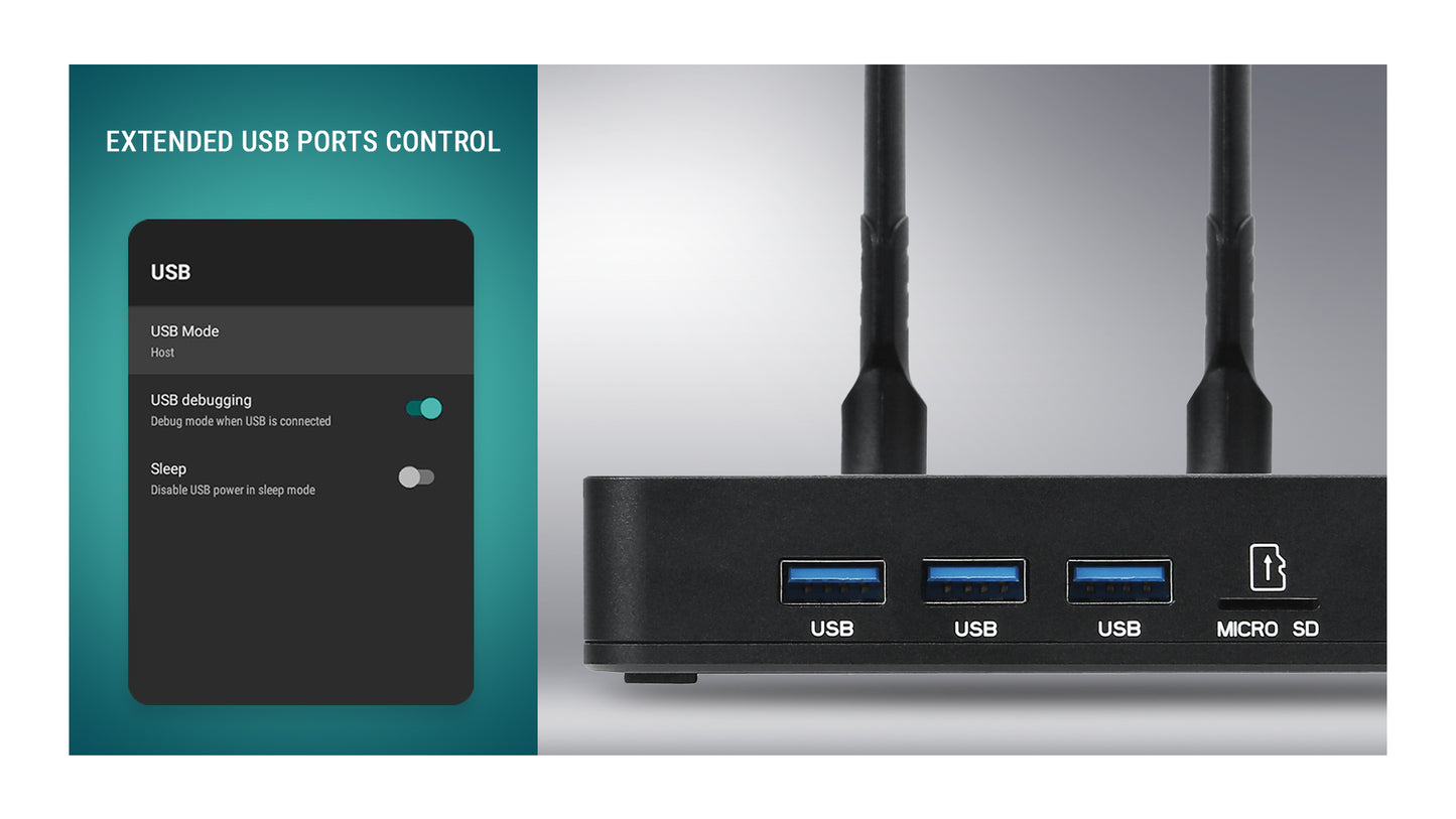 Android TV Box UGOOS AM9 PRO, 4 ГБ ОЗУ, 64 ГБ ПЗУ, CPU S905X5-J (приставка Smart TV)