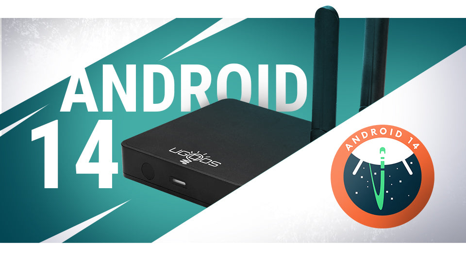 Android TV Box UGOOS AM9 PRO, 4 ГБ ОЗУ, 64 ГБ ПЗУ, CPU S905X5-J (приставка Smart TV)
