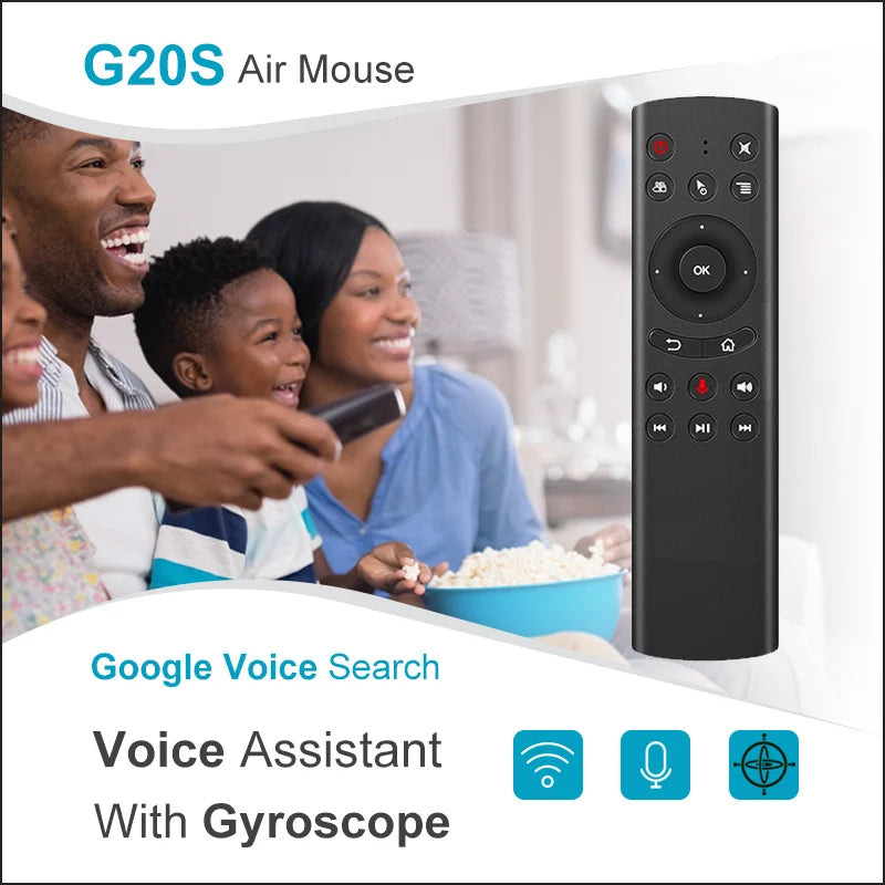Air Mouse G20S (G20 с гиро) с гироскопом и встроенным микрофоном.