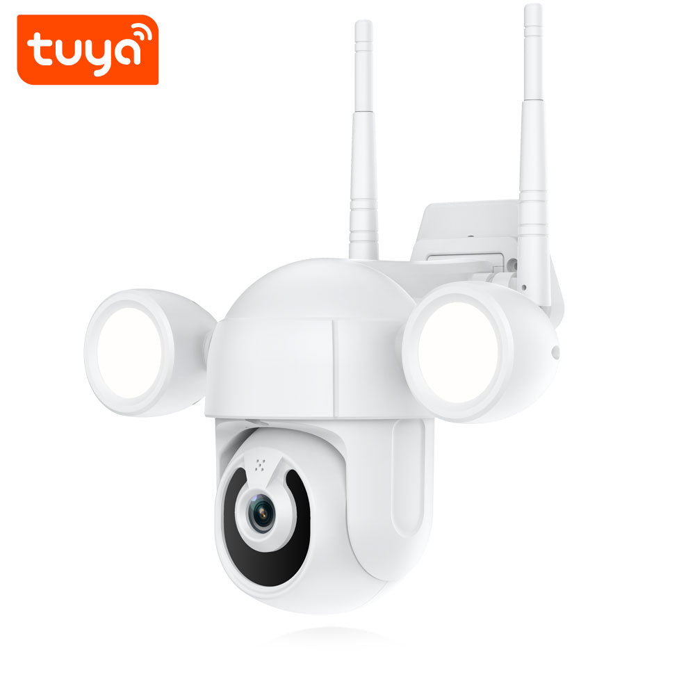 Уличная видеокамера Smart Life с разрешением 5 МП и приложением Tuya, совместимая с Wi-Fi: удаленно контролируйте свой дом или офис