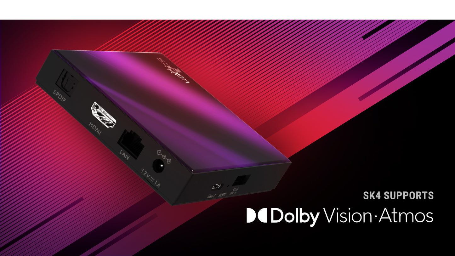 Android TV Box Ugoos SK4, 4GB RAM, 64GB ROM, CPU S905X5M (Smart TV Console)