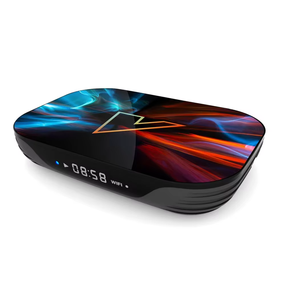 Android 11 TV Box Vontar X4, 4 ГБ ОЗУ, 32 ГБ ПЗУ, Android TV (ATV), процессор S905X4 (консоль Smart TV)