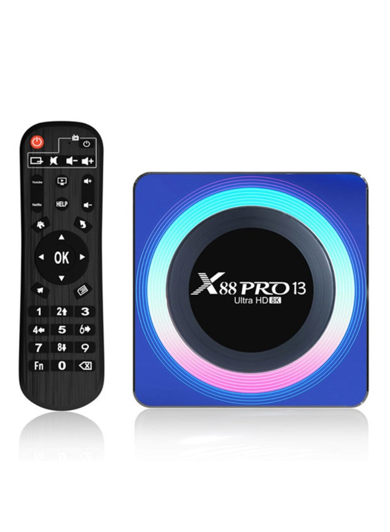 Android TV Box X88 PRO 13, CPU RK3528 Quad-Core (Smart TV Console)
