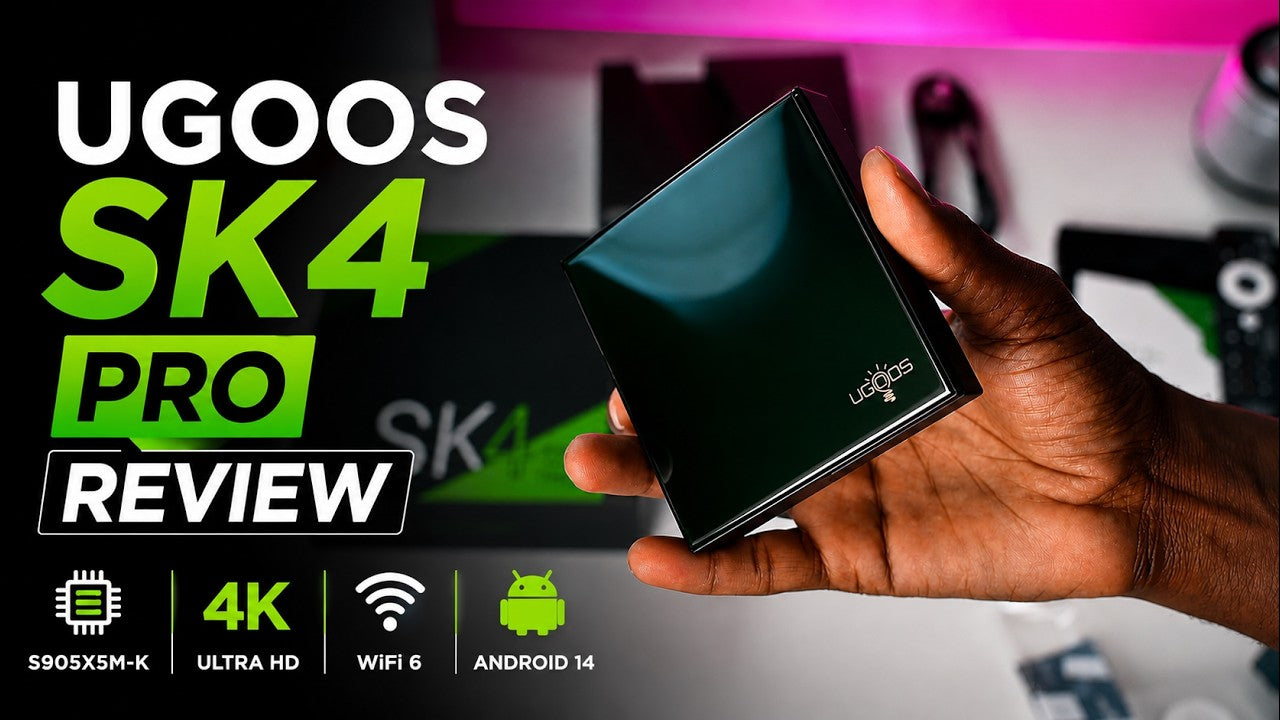 Ielādēt video: Ugoos sk4 pro review