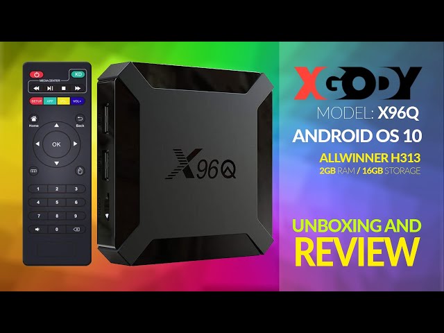 Load video: X96Q smart android tv box