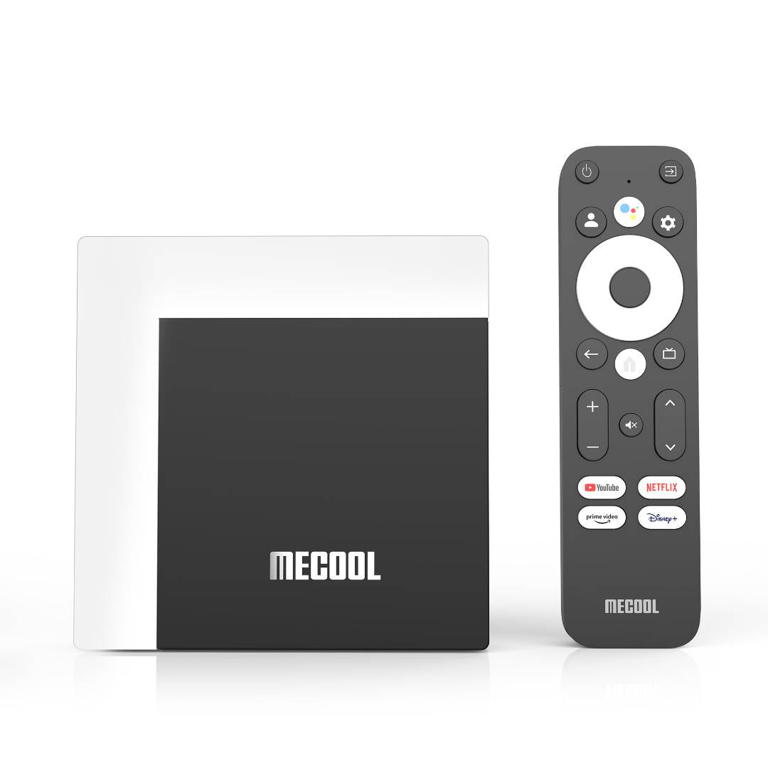 Android TV Box MECOOL KM7 PLUS 2GB RAM, 16GB ROM, Oficiāla Google TV, S905Y4 CPU (Smart TV Konsole) - Reltek