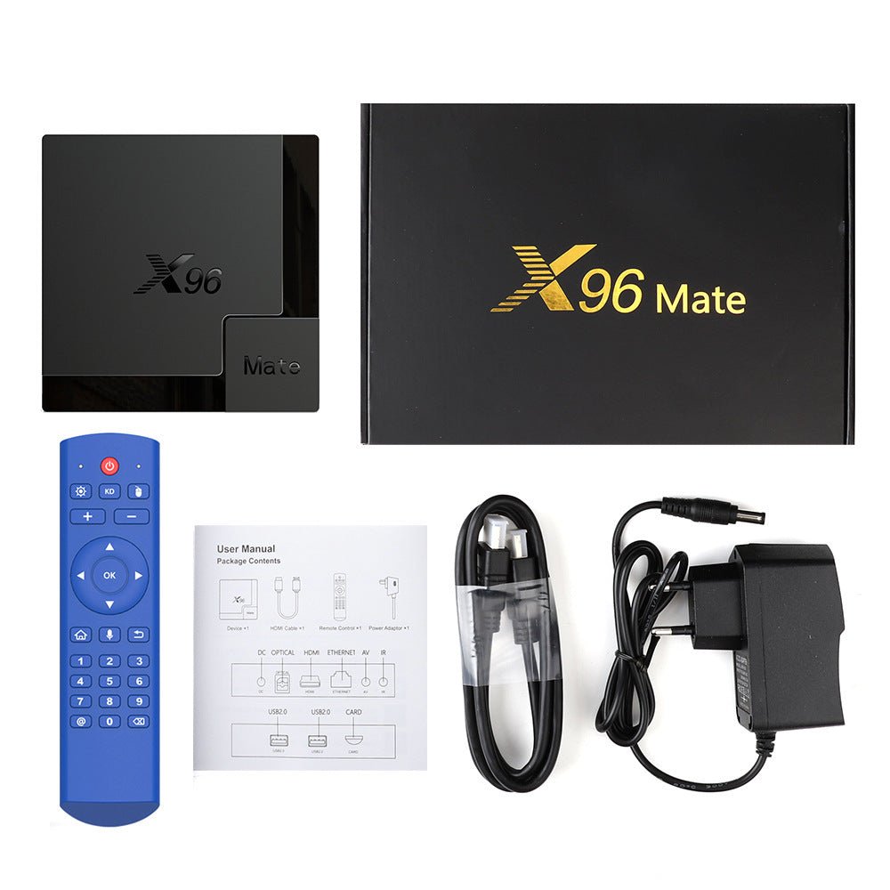 Android TV Box X96 MATE 4GB RAM (Smart TV Konsole) - Reltek