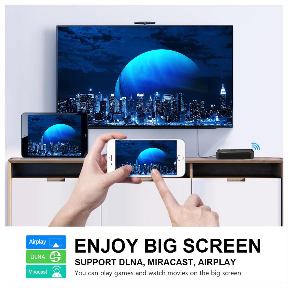 Android TV Box X96Q 2GB RAM 2GB RAM, 16GB ROM (Smart TV Konsole) - Reltek