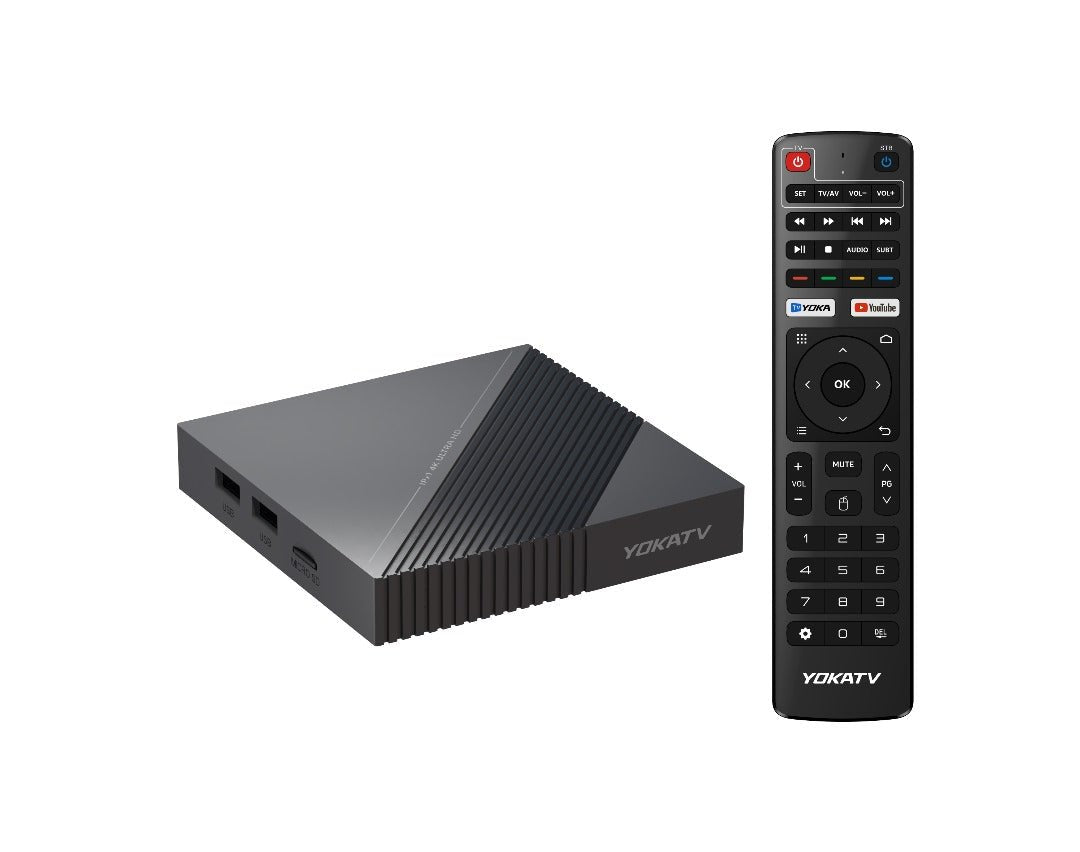 Android TV Box YokaTV 2GB RAM, 16GB ROM Android TV, S905Y4 CPU (Smart TV Konsole) - Reltek