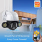 Āra Smart Life un Tuya App saderīga Wi-Fi videokamera: uzraugiet savu māju vai biroju attālināti - Reltek