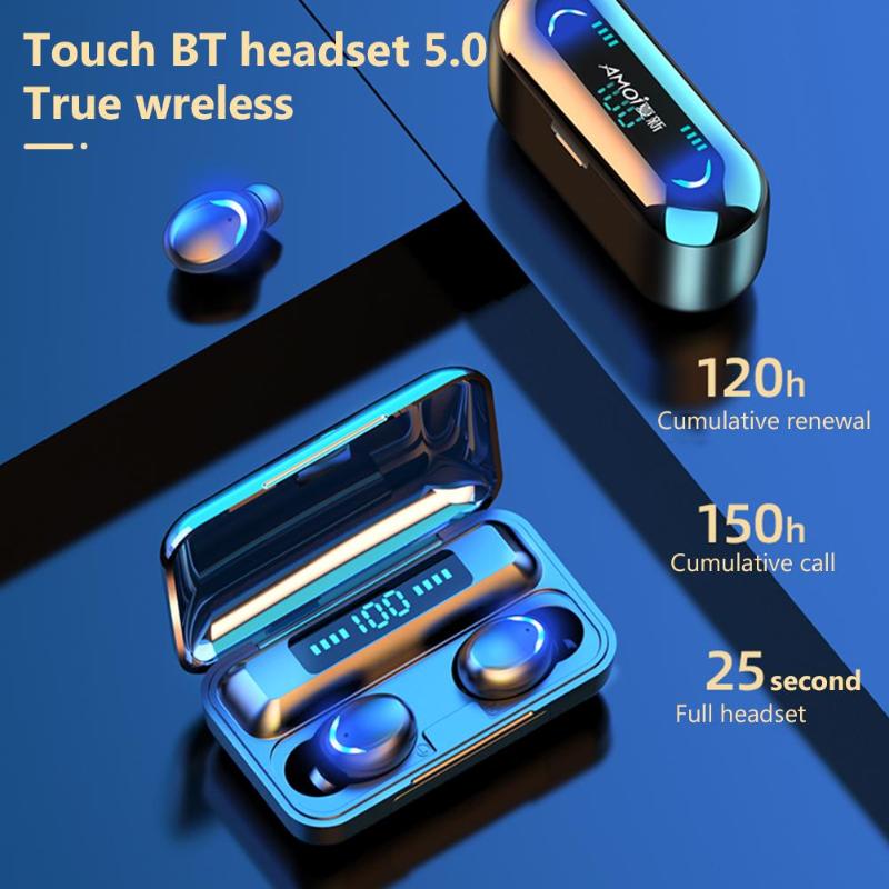 Bezvadu TWS BTH F9 Bluetooth austiņas - Reltek
